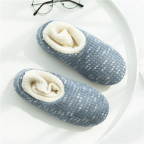 Moon Shoes Women Winter Protection Ankle Wrap Heel Warm Muted Postpartum Slippers Indoor Non-slip Autumn Winter Pregnant Women Shoes Soft Bottom