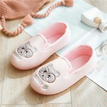 Moon Shoes Spring Autumn Kits Heel Thick Bottom Warm Pregnant Women Shoes Softbottom Room Maternal Winter Non-slip Cute Postnatal Slippers