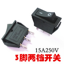 Black 2 stalls 3 feet Two stalls Three feet KCD3 teething power 15A Electric frying pan Electric frying pan Type switch