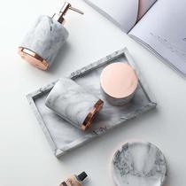 Creative marble bathroom set wash set hotel marble bathroom set bathroom kit
