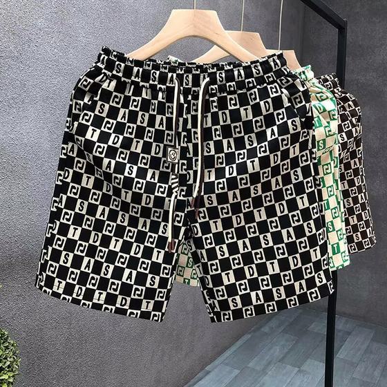 2025 trendy straight men's shorts elastic waist five-point printed casual pants beach pants European mid-pants teenagers
2025 trendy straight men's shorts elastic waist five-point printed casual pants beach pants European mid-pants teenagers
