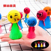 Bouncing Elf Bouncing Little Jumping People New Strange Creative Children Gifts Hot Doll Toys Wholesale