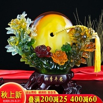 Safe buckle decoration Home decoration Lucky crafts TV cabinet Wine cabinet Office living room entrance creative decoration