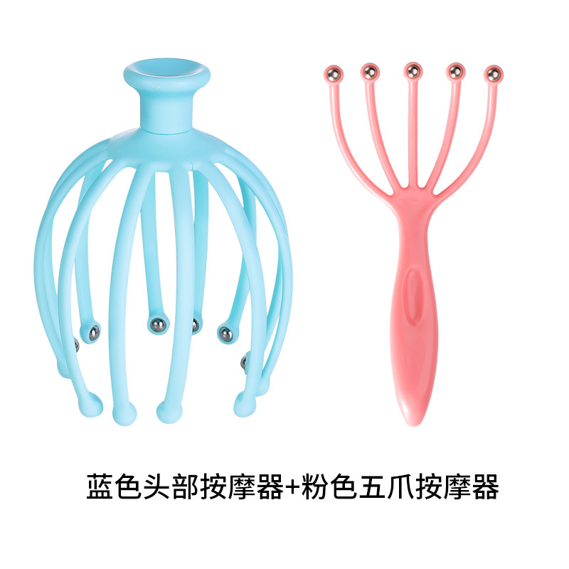 head massager scratching head octopus head massager scratching scalp claw non-soul extraction extractor artifact