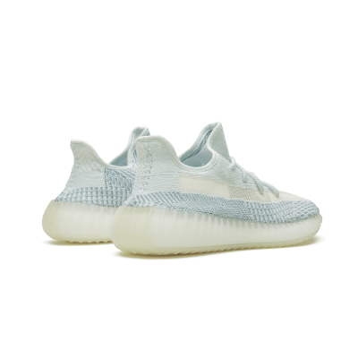 Adidas Yeezy Boost 350 V2 Cloud White椰子鞋 冰蓝 云白-FW3043