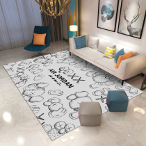 Original Tide Card Carpet Small Daisy Personality Net Red Carpet Living Room Bedroom Full Of Cute Clothing Shop Home Ground Mat