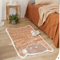 Tide Card Cartoon Minima Children Room Bedside Blanket Room Cloakroom Carpets Book Room Strip Ground Mat Bedroom Tea Table Mat