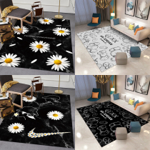 Original Tide Card Net Red Carpet Living Room Bedside Blanket Small Daisy Individuality Bedroom Sofa Room Cloakroom Earth Cushion