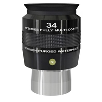 Explore Scientific ES 68 degree ultra wide angle 34mm eyepiece filled with argon waterproof and mildew proof