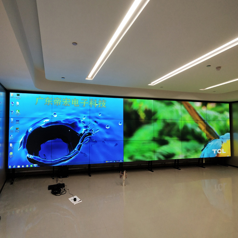 dimacro三星40/46/55寸液晶拼接屏幕无缝电视墙大屏led监控显示器