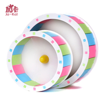 ja-kal Gaka Hamster silent running wheel Running gold wire bear walking machine running ball Wind and fire wheel Small pet toy supplies