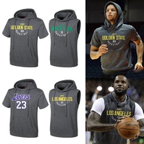 Cosby Lakers James Basketball Training Weater Lianhood Currie Irving No sleeves Shoulder Sports Hat Jersey Cotton