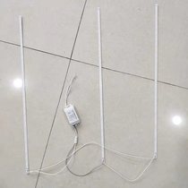 One drag three grille light led light bar 3*15W wick tube 600 drive power 24-45W long strip light source strip