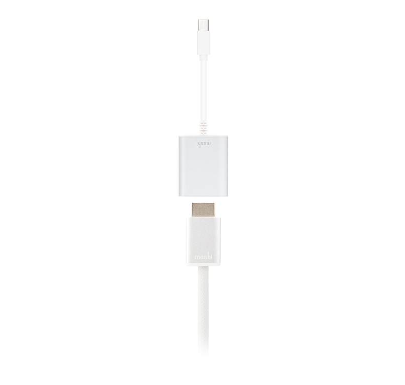 Apple аудио-, видео- кабель Moshi Mini DP HDMI 4K для Apple аудио-, видео- кабель Moshi Mini DP HDMI 4K для Moshi