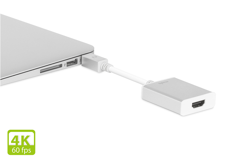Apple аудио-, видео- кабель Moshi Mini DP HDMI 4K для Apple аудио-, видео- кабель Moshi Mini DP HDMI 4K для Moshi