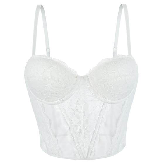 New fish bone lace suspender women's sleeveless new design with pure desire chest pad slim fitted chest garment
New fish bone lace suspender women's sleeveless new design with pure desire chest pad slim fitted chest garment