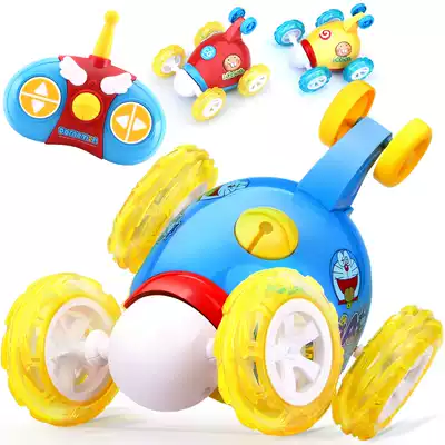 Children's remote control dump car electric toy tumbling stunt car boy rechargeable remote control car over 3 years old