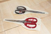 Deli 6010 scissors stainless steel art scissors sewing scissors