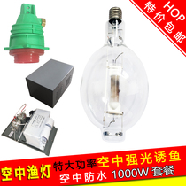 PEIPUSI aerial waterproof 1000W tile metal halide lamp fish luring lamp fishing lamp water spotlight fishing gambling lamp strong light