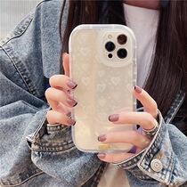 Han Feng Simple Love Applicable to iPhone13promax Apple 12 Mobile Phone Case 11 Silicone x xr Soft 8plus