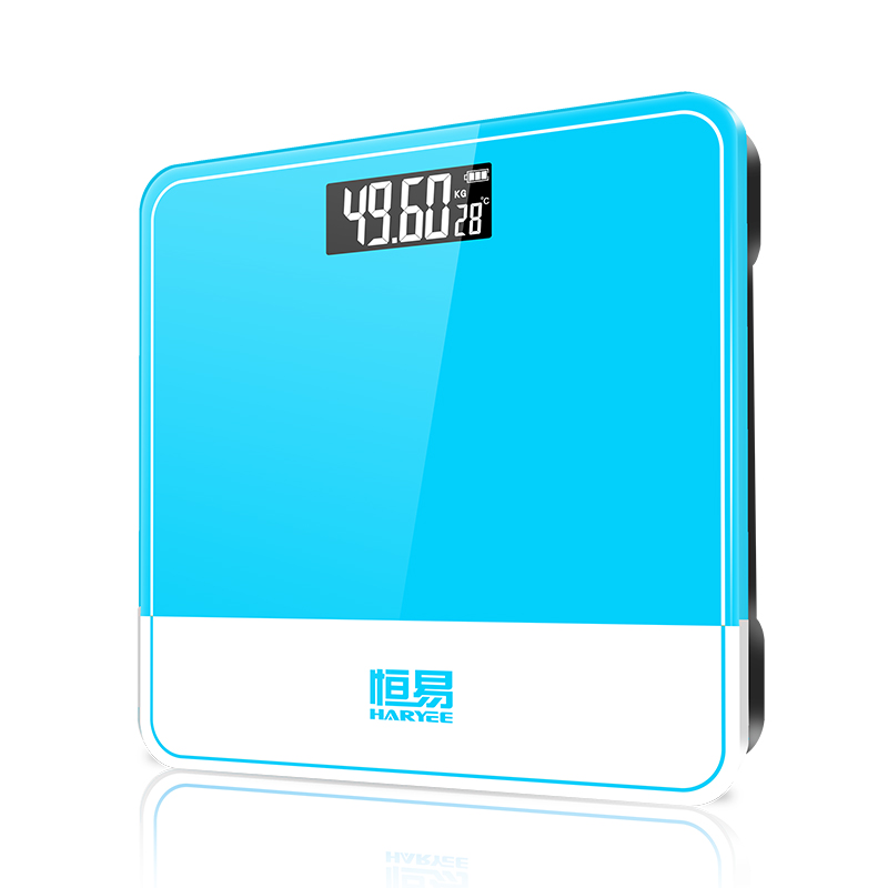 恒易电子称体重秤家用可充电人体秤成人精准电子秤减肥称重体重计产品展示图1