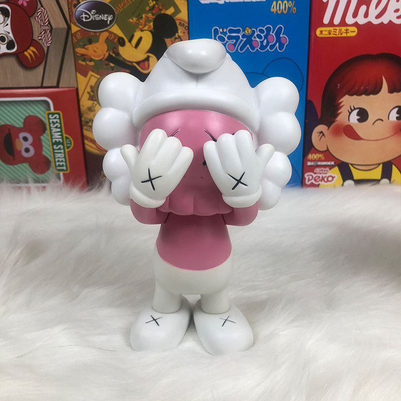 mand kaws 蓝精灵公仔手办摆件限量模型玩偶具时尚潮流雕塑周边