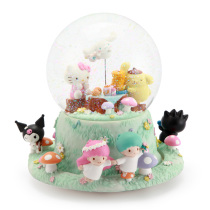 JARLL Crystal Ball Music Box Music Box Girl Girl Children Birthday Valentine GIFT Sanrio Spin