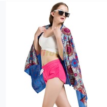 Hiturbo Haitaibo printed cool feeling sports towel Cold cooling sweat absorption quick drying outdoor running fitness