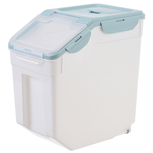 厨房大米桶盒米缸密封塑料桶储米箱装米粉面桶收纳箱20斤30斤装
