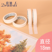 Mint paper tape can be written color separation glue Meiwen tape spray paint tape no residue tape paper hand tear paper tape art sketch with pattern glue decoration mask beauty seam beauty paper tape