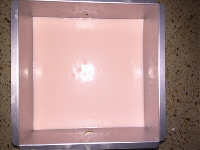 夏日的清凉抹糕茶巧克力慕斯蛋糕