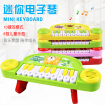 Children can play electronic piano toys boys girls piano instruments children electric cartoon early teach 3 music piano 6 years old