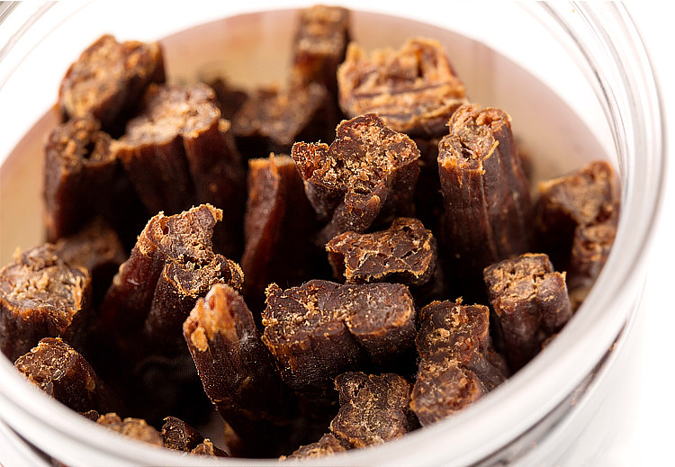 牛小强 内蒙古风干特干超干牛肉干包邮原味香辣200g罐装无添加剂