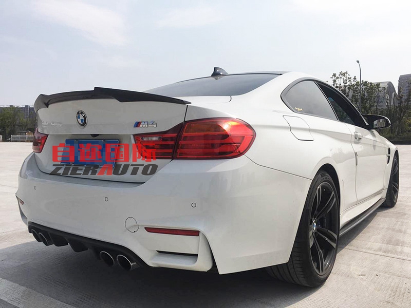 bmw宝马m4改装尾翼f82 f83 m3 m performnce款碳纤维刀锋顶翼扰流