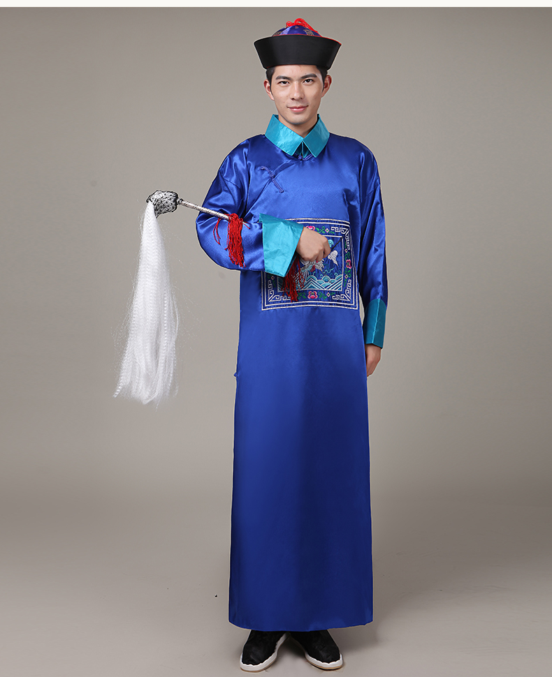 新款清朝太监服饰公公总管服装古装舞台演出服甄嬛传小品戏服男春