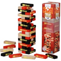 Hasbro Jenga Ultimate tabletop games layered high pumping block tower parent-child interactive board game toys
