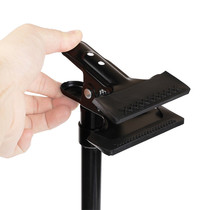 Metal Flash Vigorous Clamp transfer lamp frame tripod holder tripod head single anti-camera accessories lamp frame pick up hole