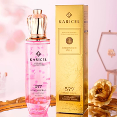 KARICEL/卡丽珊玫瑰玻色因胶原紧致水抗皱肌肤精华化妆水2价格比较