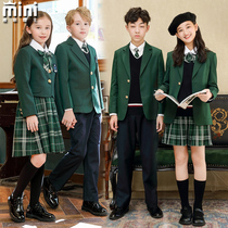 British Academy Style Suit Junior High School Primary School School Uniform Set Autumn and Winter New Teacher Korean Kindergarten Clothes