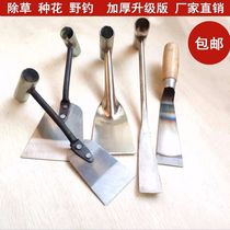 Flower shovel seedling shovel Digging wild vegetables Manual shovel iron handle Garlic shovel Planting flowers and vegetables Garden art shovel Weeding