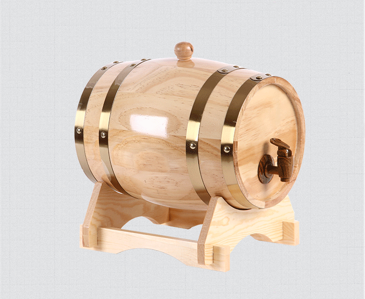 Buy quality Wooden Barrel Oak Wine Barrel 1.5L White Wine Red Wine