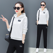 Sweatshirt 2021 new womens long sleeve Korean fashion loose hooded pullover casual thin coat women spring and autumn
