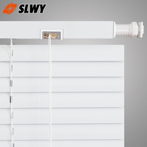 Punch-free aluminum alloy Louver Curtain shading lift roller shutter home waterproof toilet bathroom toilet office
