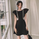 Small black dress women can usually wear light luxury niche high-end celebrities party dress skirt short dress Small black dress women can usually wear light luxury niche high-end celebrities party dress skirt short dress