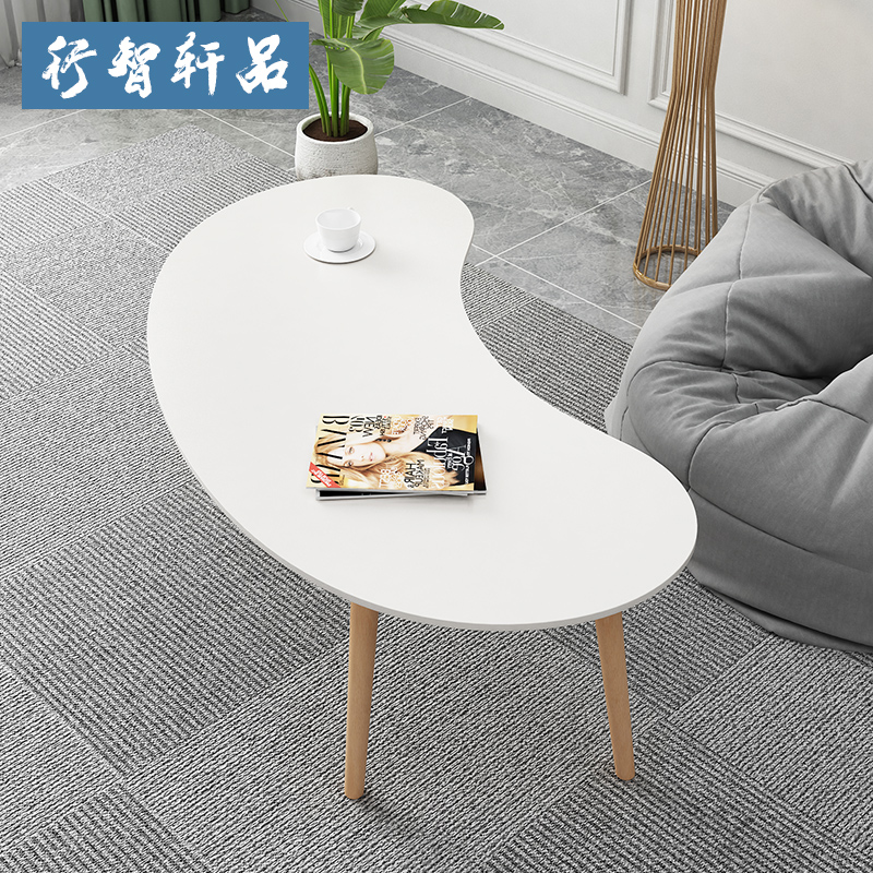 ins wind solid wood minima Nordic tea table small family type creative coffee short table easy to fit the living room modern side a few