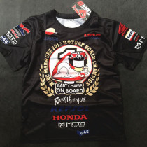 MOTOGP93 marquee racing T-shirt rider car-jersey Summer Fast Dry Moto riding T-shirt breathable short sleeves