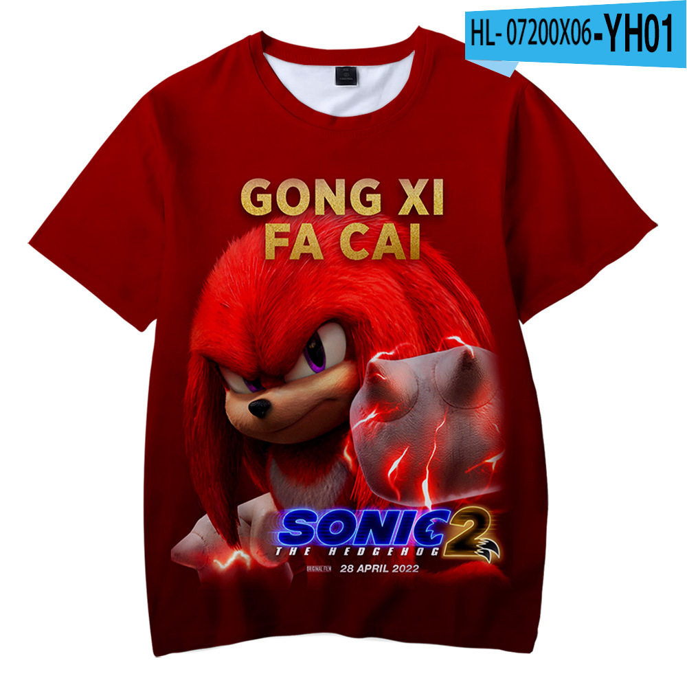 Album Sonic Kids Shirt Sonic The Hedgehog Clothes Kidsren's T