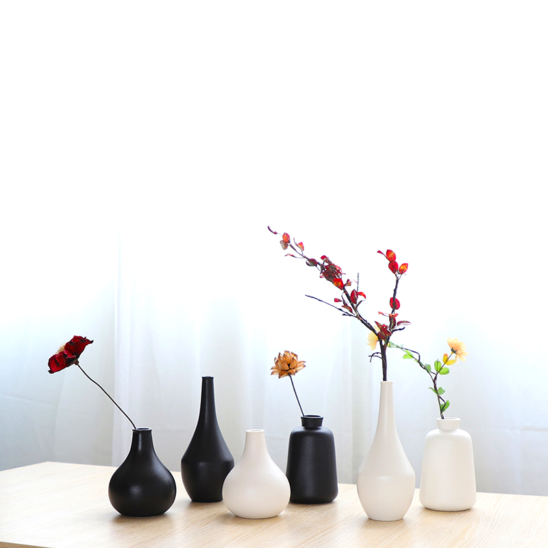 Nan sheng I and contracted ins wind simulation flowers home decoration ceramic vase false hydroponic flower arranging flowers, furnishing articles