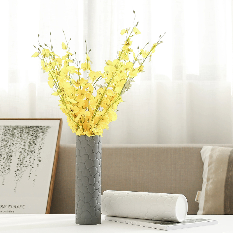 Household act the role ofing is tasted I and contracted simulation flower, dried flower vase mesa place decorations arts and crafts ceramics flower arrangement