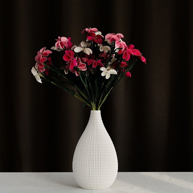 Nan sheng modern minimalism household act the role ofing is tasted simulation flowers, dried flowers, artificial flowers, ceramic vase furnishing articles Taiwan crispy noodles